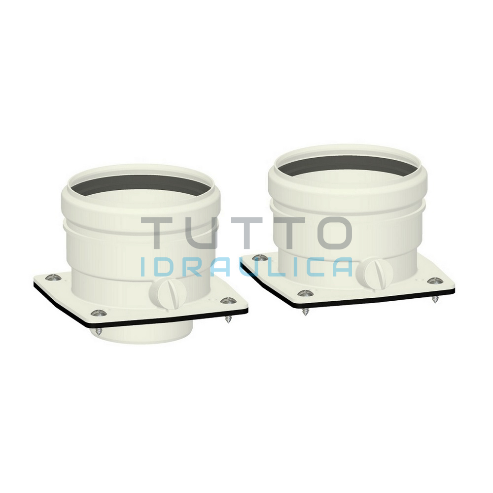 Kit Tronchetti Sdoppiati in PPs per Caldaie a Condensazione Diam. 80