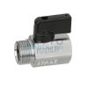 Valvola a Sfera Mini Nichelata MF 3/8"