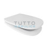 Sedile WC per Vaso in Ceramica | Forma 6 | Cerniere Tipo C | Pozzi Ginori Serie 500