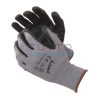 Guanti da Lavoro in Nitrile Grigio Taglia 9