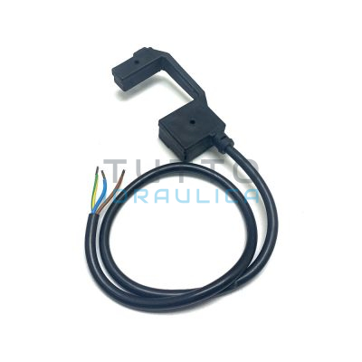 Connettore IP44 Cosmogas per Elettrovalvola VR4605 con Cavo cm.100 3 Poli | 60502009