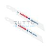 Set 2 Lame per Seghetto Alternativo Bi-Metal | 14 TPI | Lunghezza mm. 75 | Metalli