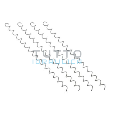 Set 4 Molle Raschiatubi Lunghe Thermorossi per Stufe a Pellet | 70016195-4