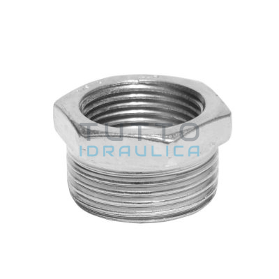 Riduzione Acciaio Zincato MF 3/8"x1/8"