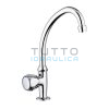 Rubinetto Lavello Monoforo Singolo a Snodo 1/2"