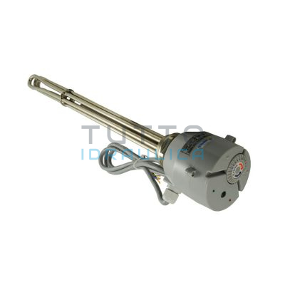 Resistenza Elettrica con Termostato per Bollitori UNIVAL OWRG | 2000 W. | 1"1/2 |  230/400V.