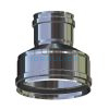 Riduzione Acciaio Inox 304 Mono Parete Diam. F.130 x F.120