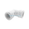 Curva per Tubo Scarico Condensa Rigido Bianco | 90° | Ø 20x20