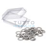 Blister Rondelle Piane Zincate | Diam. 4 | Pz 25