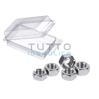Blister Dado Esagonale Zincato | Pz.10 | M12