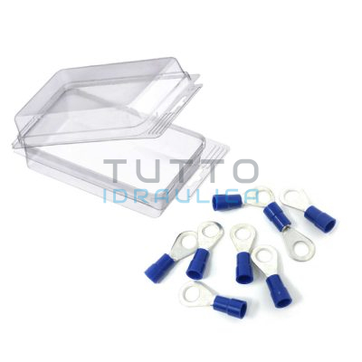 Blister Capicorda Preisolati ad Occhiello | BLU | Pz.10 | M6
