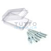 Blister Rivetti a Strappo Testa Piana | Pz.40 | Diam. 3x8mm