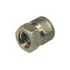 Raccordo a Stringere per Tubo Rame Diritto Femmina Diam. 10 x 3/8"