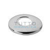 Rosetta Cromata | Foro 1/2" | Diametro Est. 72 mm