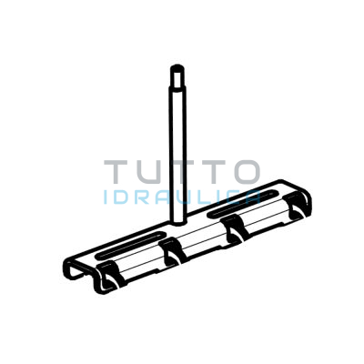 Supporto Saldato Turbolatori Thermorossi Insert Line Idra 15 | 70017953