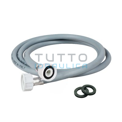 Tubo Carico Lavatrice Attacco | FF 3/4" | Cm.300 | Diritto