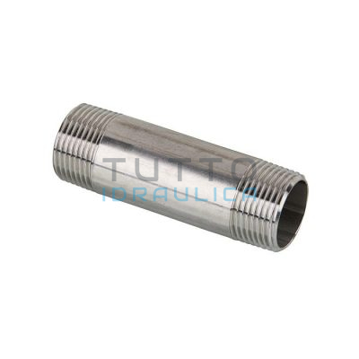 Tronchetto in Acciaio Inox AISI 304 Maschio 1/2"x 50 mm