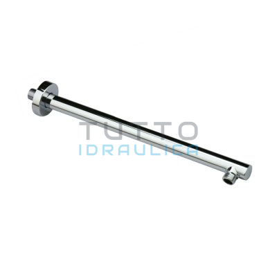 Braccio Doccia in Acciaio Cromato | Dublino | Attacco 1/2" | Cm.40