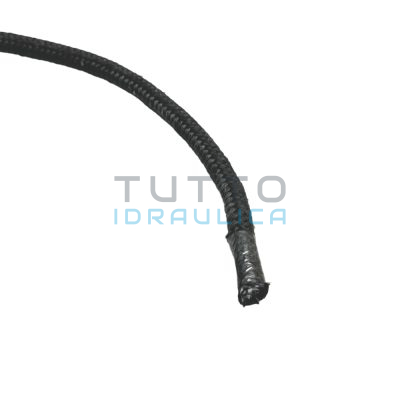 Treccia in Fibra di Vetro Thermorossi Tonda D.12 mm Grafite 155 Gr/m "al Metro" | 60005449