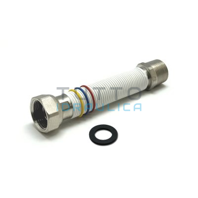 Flessibile Acciaio Inox Estensibile | Rivestito | MF | 1" | mm 100-200