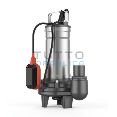 Elettropompa | LEO Pump | Acque Sporche | Monofase | TRITURATRICE | LSWm150CA | H. 15m | Lt.300 | Hp 1.5