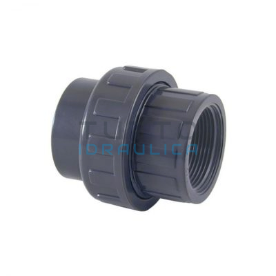 Bocchettone in PVC-U | PN16 | Filettato | FF | Diam. 1"