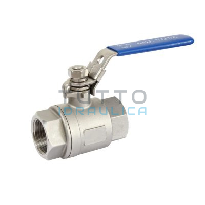 Valvola a Sfera in Acciaio Inox AISI 316 | FF | Diam. 1/2"