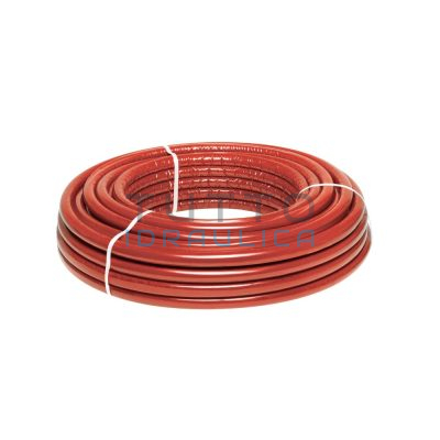 Rotolo Tubo Multistrato | PEX/AL | 16x2 | mt.50 | Rivestito | ROSSO
