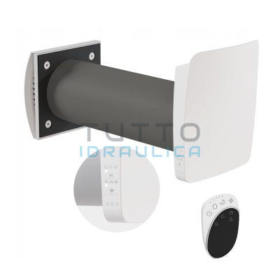 Sistema VMC a Recupero di Calore | Ideal Clima | KERS+ 50 | Wi-Fi Ready | Foro Ø160 | VRKS52W