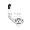 Piletta Lavello Basket con Troppo Pieno Tondo Diam. 1"1/2