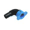 Blu-Lock | Gomito con Innesto Maschio per Tubo Flessibile | D.15 | BL409-005