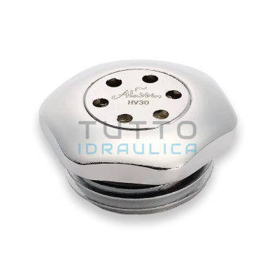 Aladdin HV30 Valvola di Sfiato Automatica Cromata per Radiatore 1/2'' M