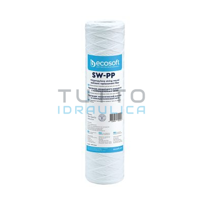 ECOSOFT | Cartuccia a Filo Avvolto | SW-PP | 10" | 5µm