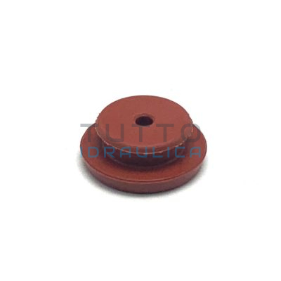 Gommino Porta Sonda in Silicone Foro 15 mm per Capsule Ø4 mm
