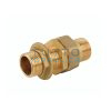 Raccordo Cassone in Ottone Giallo Completo | D.1"
