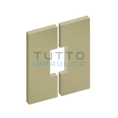 Isolante in Vermiculite Clam Lato Camera per VITTORIA 20kW da Serie 1205-0001-15 | Completo