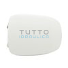 Sedile WC per Vaso in Ceramica | Forma 3 | Cerniere Tipo C | Lungh. 46,5 cm | Largh. 35,5 cm