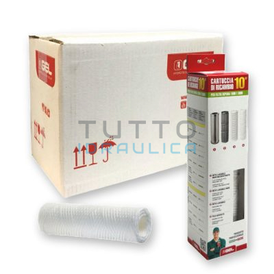 GEL | Cartuccia a Filo Avvolto | 10" | 20µm | per Depura 1000 | 10303050 | Confezione 15 Pezzi