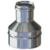 Riduzione Acciaio Inox 304 Mono Parete Diam. M.130 x F.120