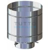 Cappello Antivento a Botte Acciaio Inox 304 Mono Parete Diam. 200