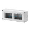GW27005 | Contenitore a Parete GEWISS | System | IP40 | Grigio | 6 Posti (3x2)