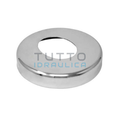 Rosone Cromato Ovale D.30mm