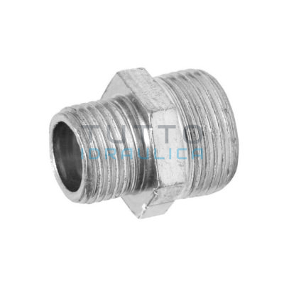 Nipplo Ridotto Acciaio Zincato Maschio 1/2"x3/8"