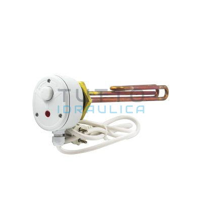 Resistenza Elettrica con Termostato Integrato UNIVAL | 2000 W. | 1"1/4 | 230V.