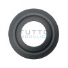 Rosone Copriforo Nero per Stufe | Diam. 150