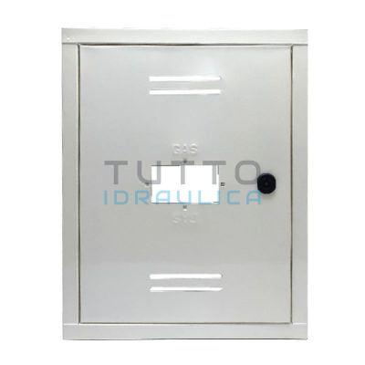 Sportello per Contatore Gas Bianco 45 x 35 cm