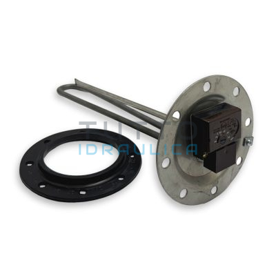 Kit Resistenza Elettrica + Termostato | 1500 W. | 8 Fori | Diam.140
