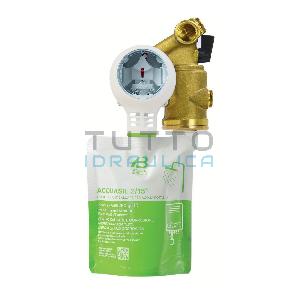 PM106 | Pompa Dosatrice | MINIDUE FILTRO | ACQUA BREVETTI | con Attacco 1/2" FF