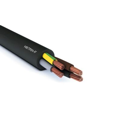Cavo Elettrico Neoprene H07RN-F Nero | 4 x 1,5 mm² | Prezzo al Metro