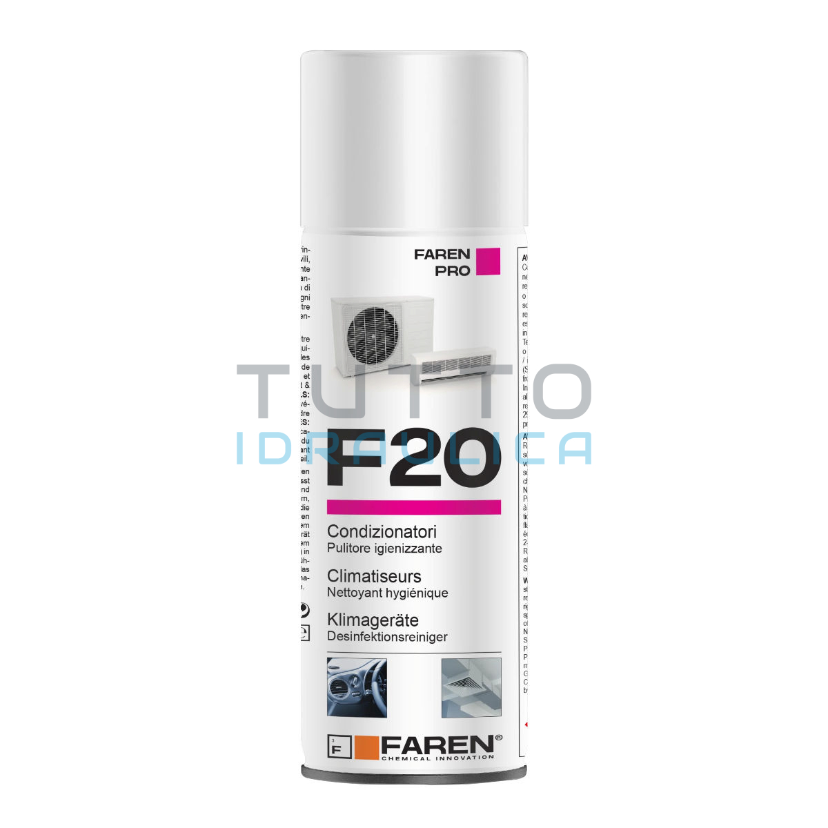F20 | Pulitore Igienizzante Spray per Climatizzatori | 400ml